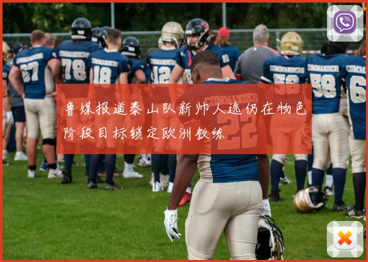 鲁媒报道泰山队新帅人选仍在物色阶段目标锁定欧洲教练