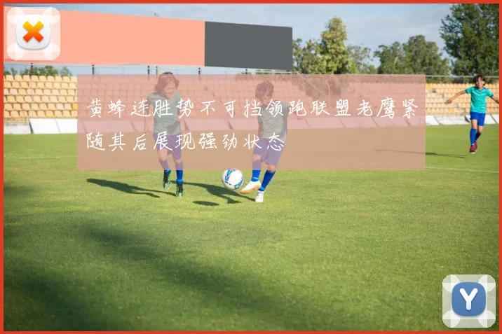 黄蜂连胜势不可挡领跑联盟老鹰紧随其后展现强劲状态